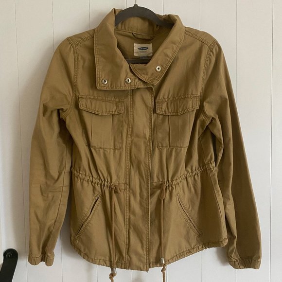 Old Navy Casual Khaki Jacket - Picture 3 of 5